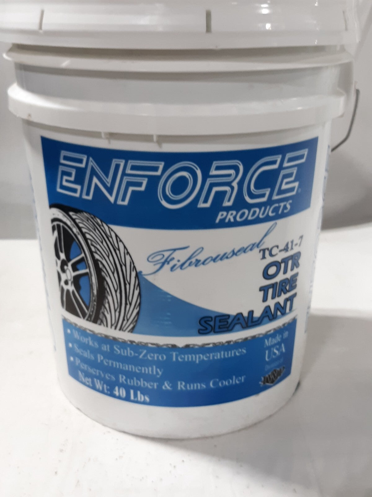 TC417 Fibrouseal OTR Tire Sealant 5-Gallon