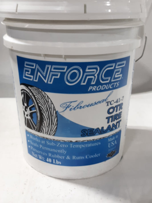 TC417 Fibrouseal OTR Tire Sealant 5-Gallon