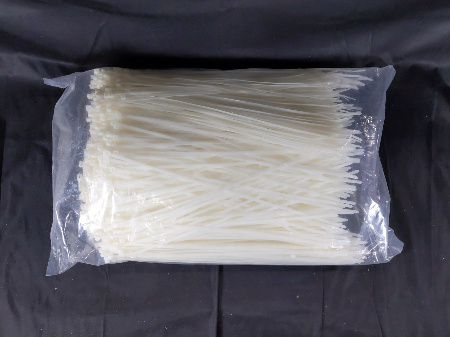 Panduit White Zip-Ties 1000 15" Natural Dome-Top Metal Barb Type Cable Ties