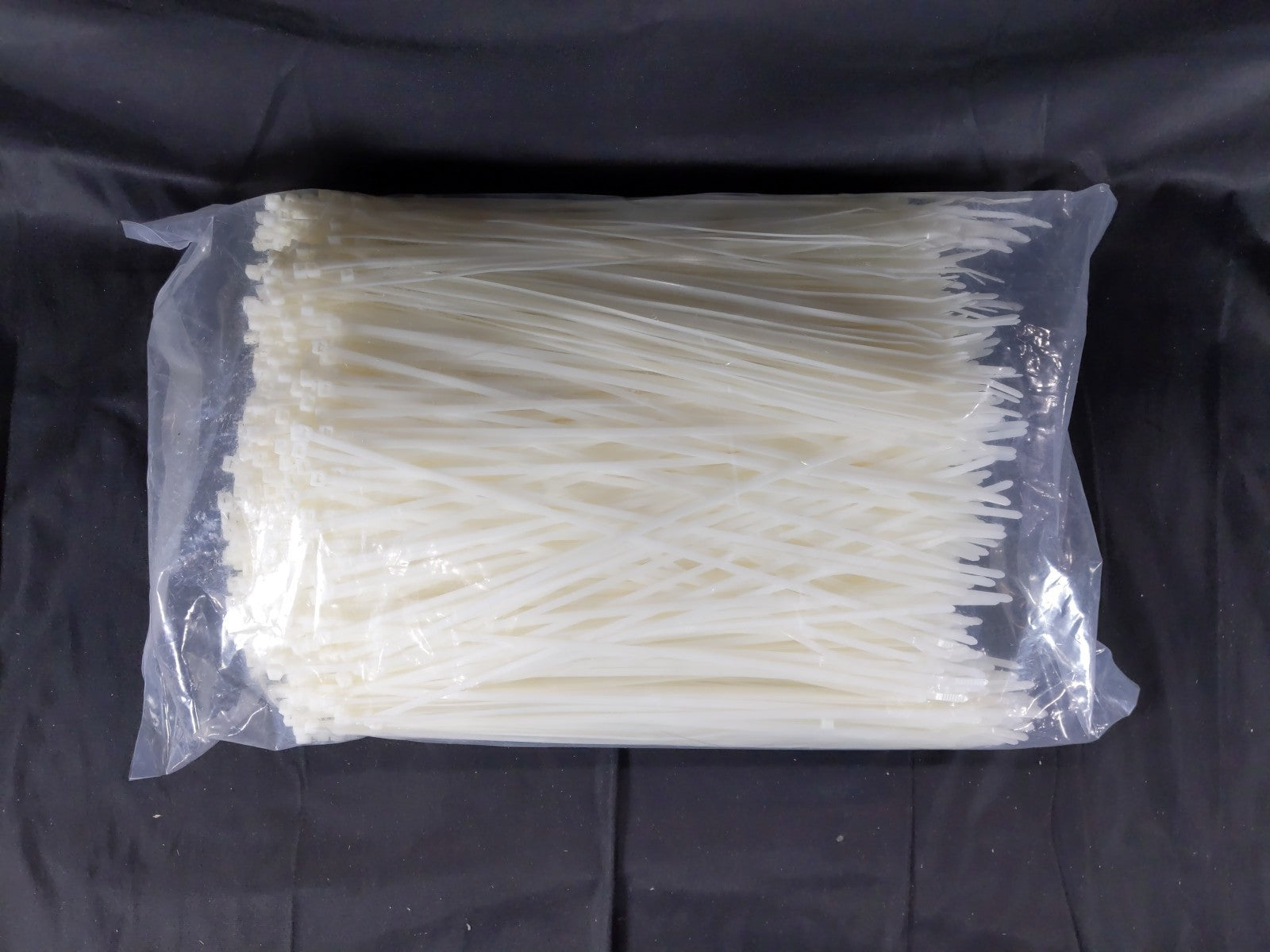 Panduit White Zip-Ties 1000 15" Natural Dome-Top Metal Barb Type Cable Ties