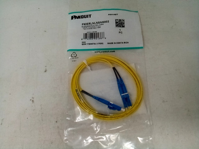 Panduit Opti-core - Patch Cable - Lc Single-mode (m) to Lc Single-mode (m) - 2 M
