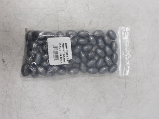 Egg Sinkers 1/2 oz Lead Weights for Fishing Lot of 50