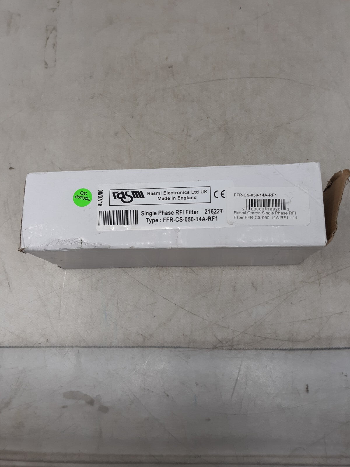 RASMI ELECTRONICS FFR-CS-050-14A-RF1 / FFRCS05014ARF1 RFI Filter Single Phase