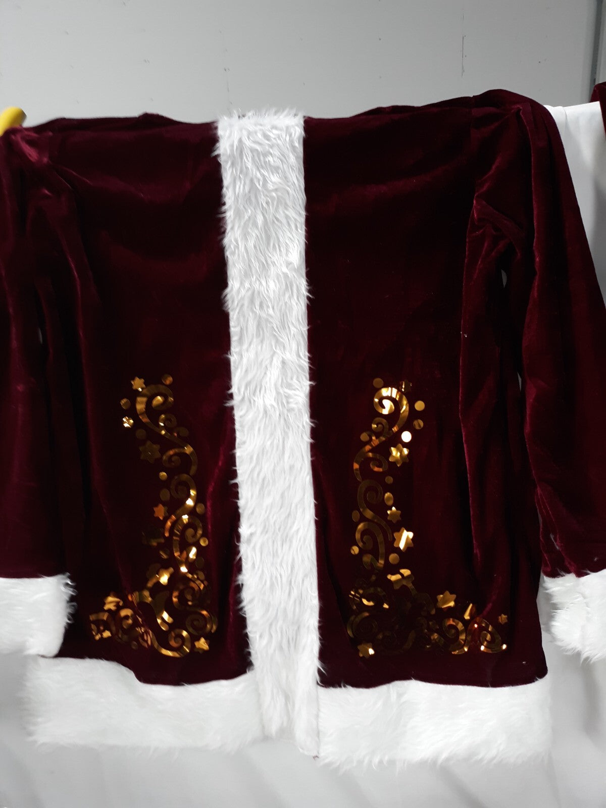 Deluxe Velvet Santa Suit for Adults - 11 Pieces, XL