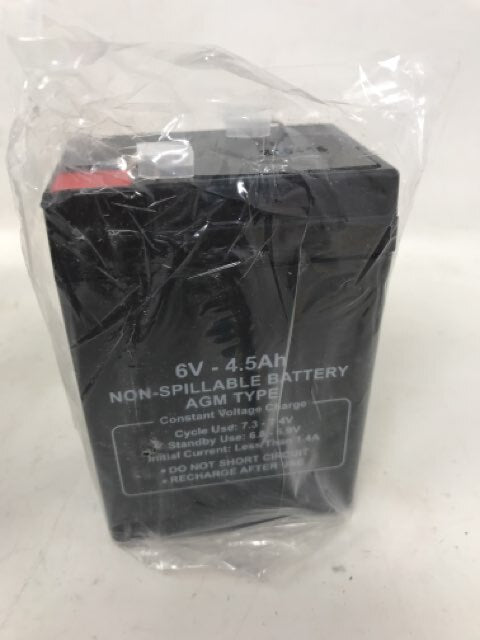 Non spillable sealed led acid battery, 1 5EFF2
