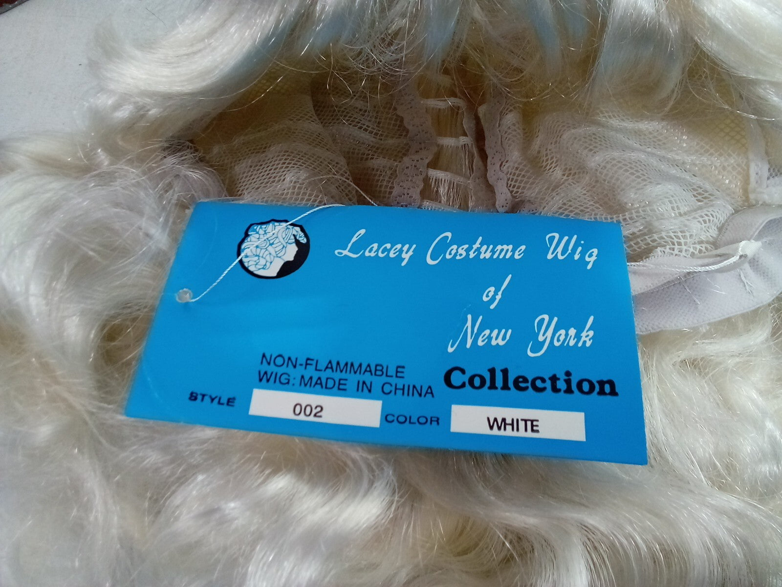 Lacey Costume Wig of New York Collection Style:002 Color White