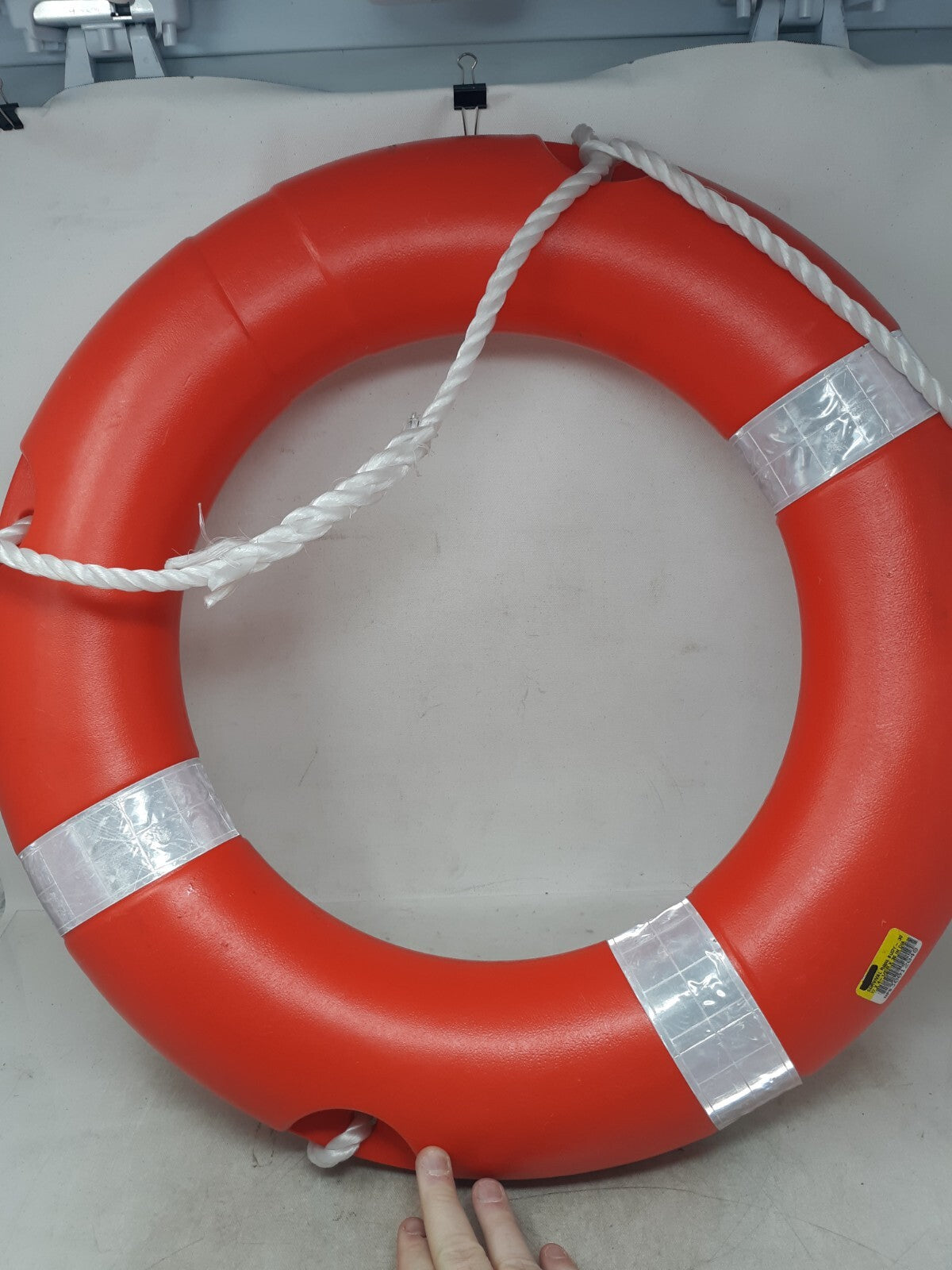 23" Orange Throwable Ring Buoy
