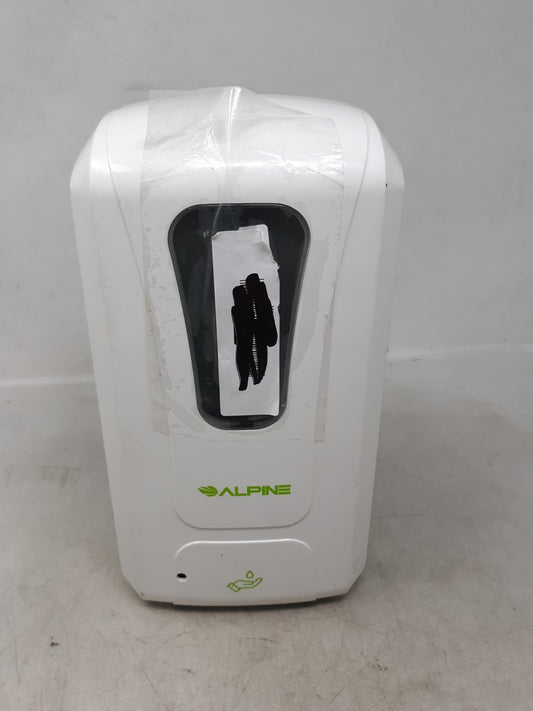 Alpine Industries Cleaning Wall Mount Automatic Liquid Soap + Hand Sanitizer
