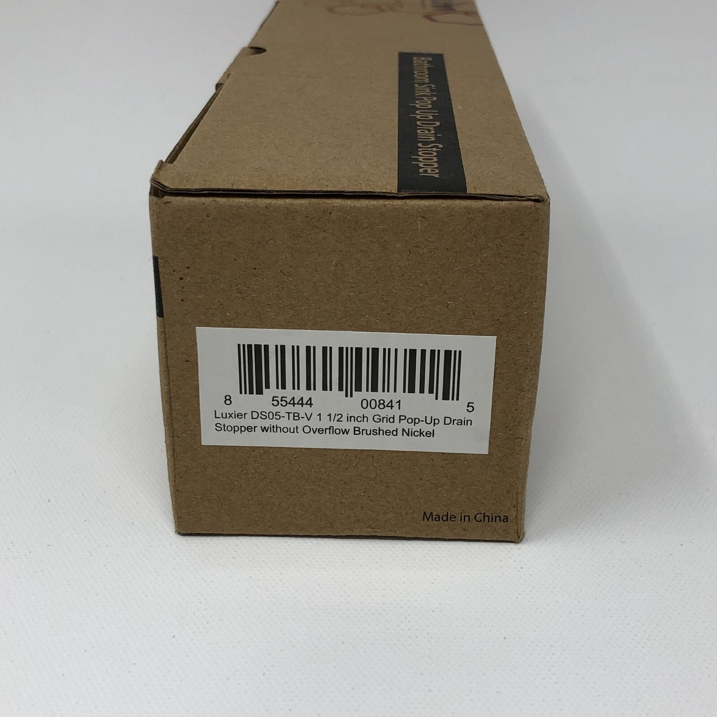 Luxier Bathroom Sink Pop Up Drain Stopper-DS05-TB-V