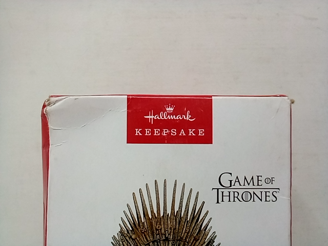 Hallmark Keepsake Ornament (Game of Thrones the Iron Throne Musical) 2022 Christ