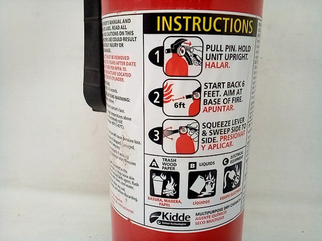 Kidde Multipurpose Dry Chemical E84978730