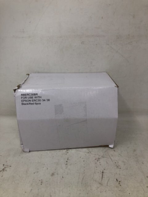 RBERC30BR for use with Epson ERC30/34/38 BLACK/RED 6pcs