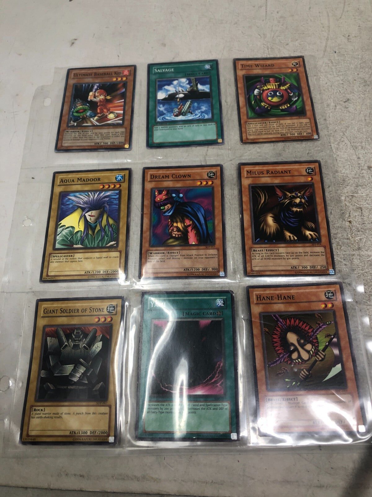 Assorted Yu-Gi-Oh Trading Card Game Cards