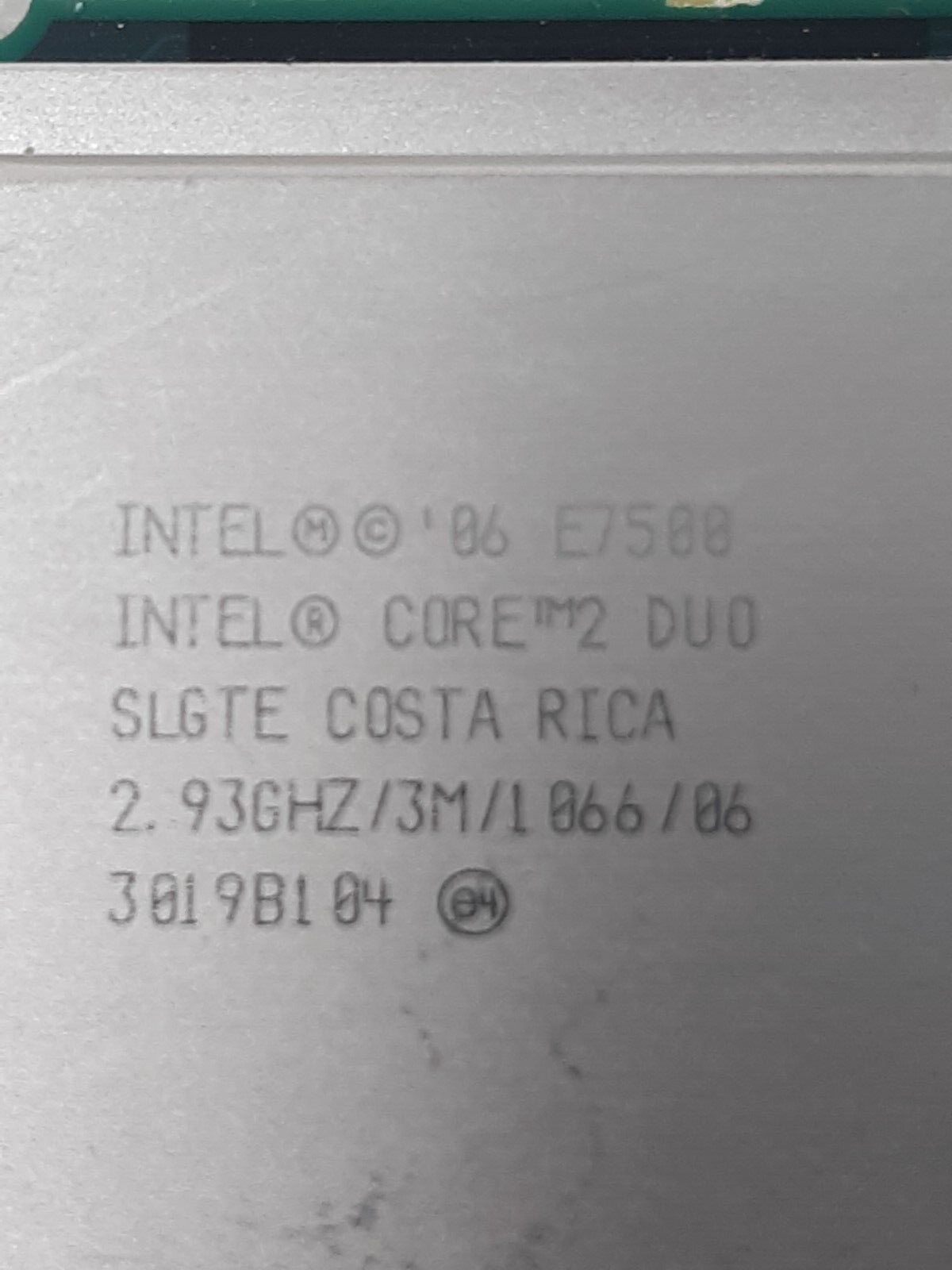 Lot of 5 Intel Core 2 Duo E7500 2.93GHz 3MB 1066Mhz CPU Processor