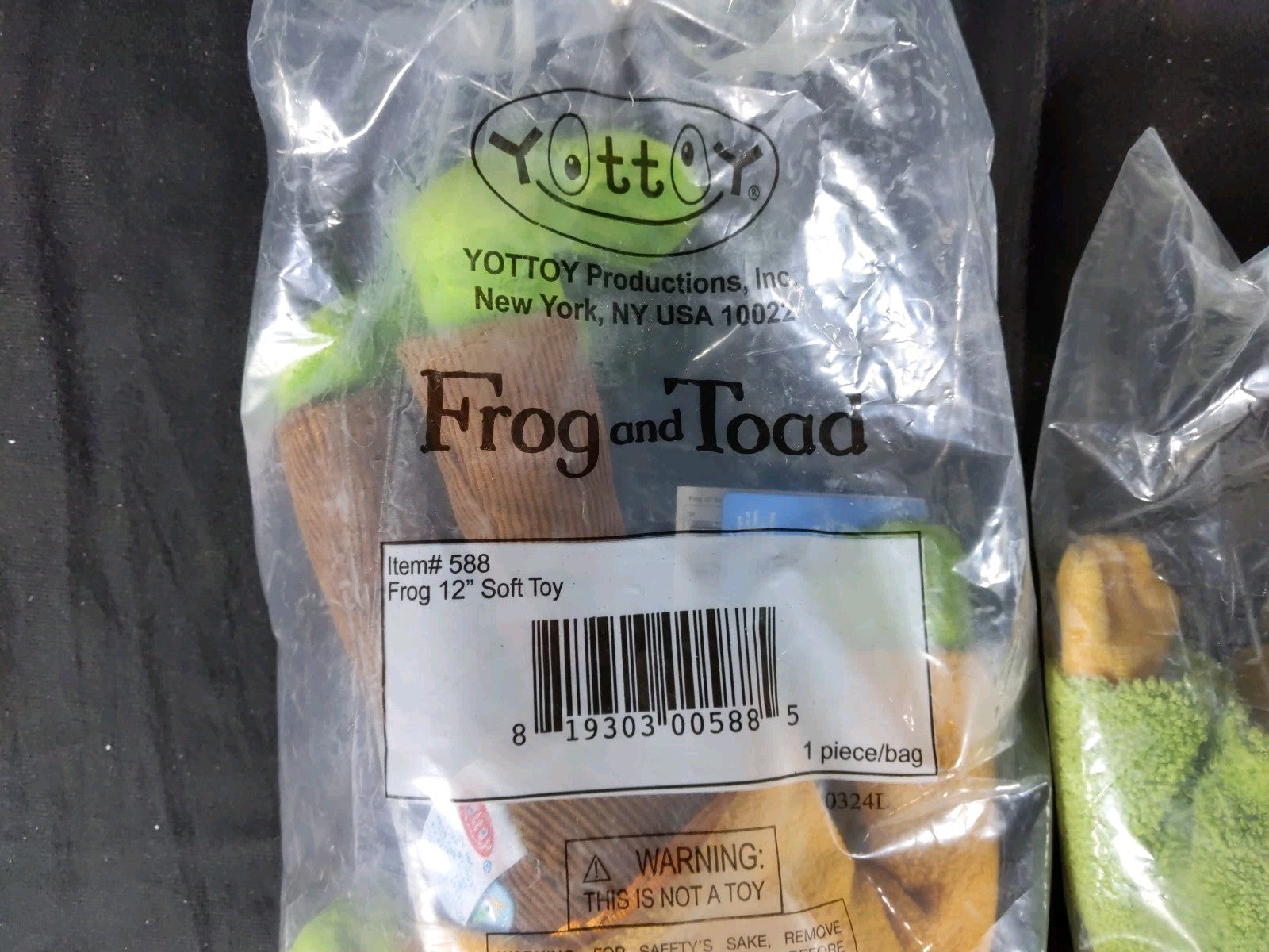 YOTTOY Frog and Toad are Friends Plush Set Collection (Pair) Stuffed Animals