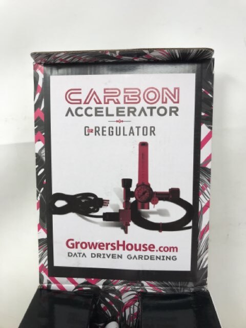 Growers House Carbon Accelerator CO2 Regulator w/ Flow Meter