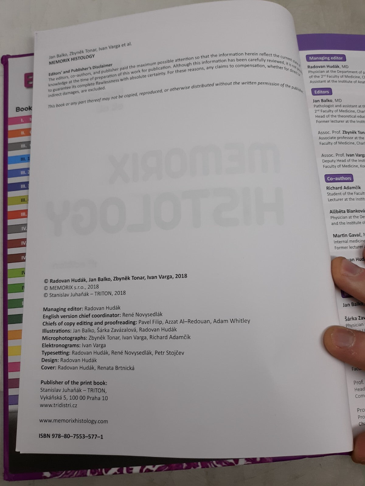 Memorix Histology 1st Edition by Jan Balko & Team