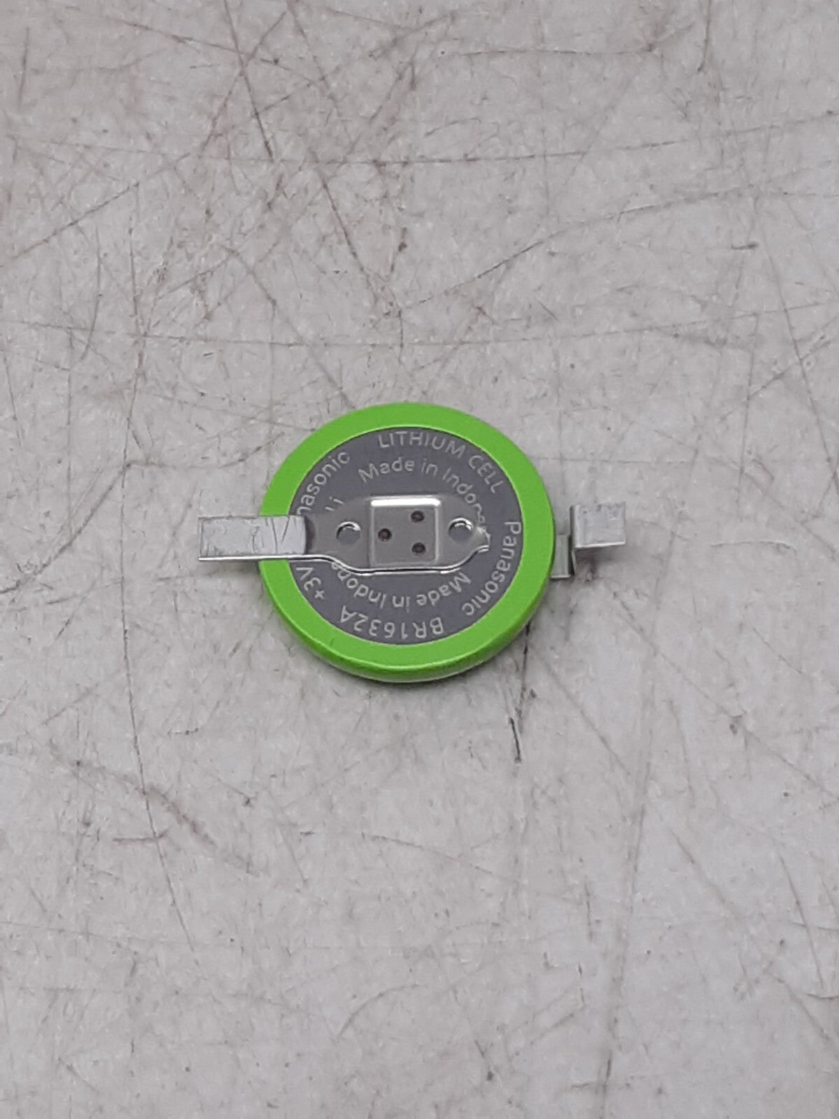 1PC New Original Panasonic BR1632A 3V button battery with welding pin 125 ℃