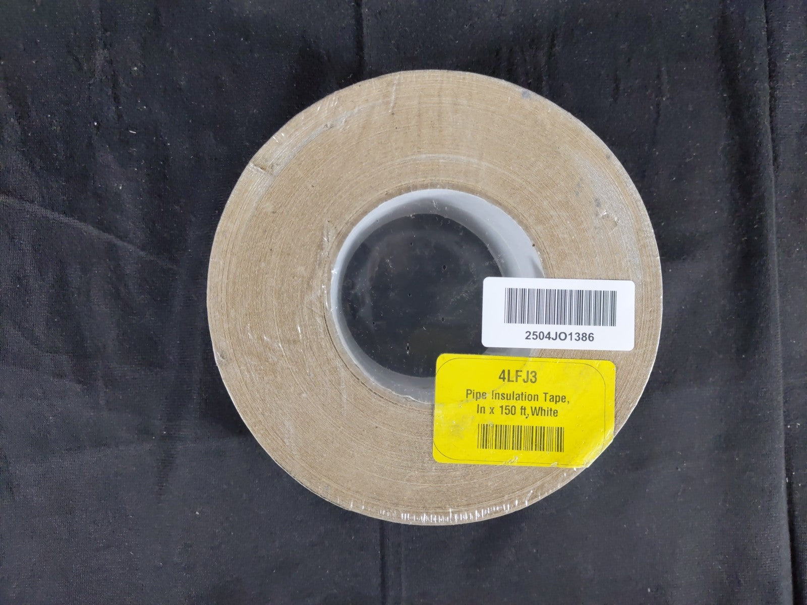 OWENS Corning Pipe Insulation Tape 150ft 3in Core 8 MIL Thick White 4LFJ3