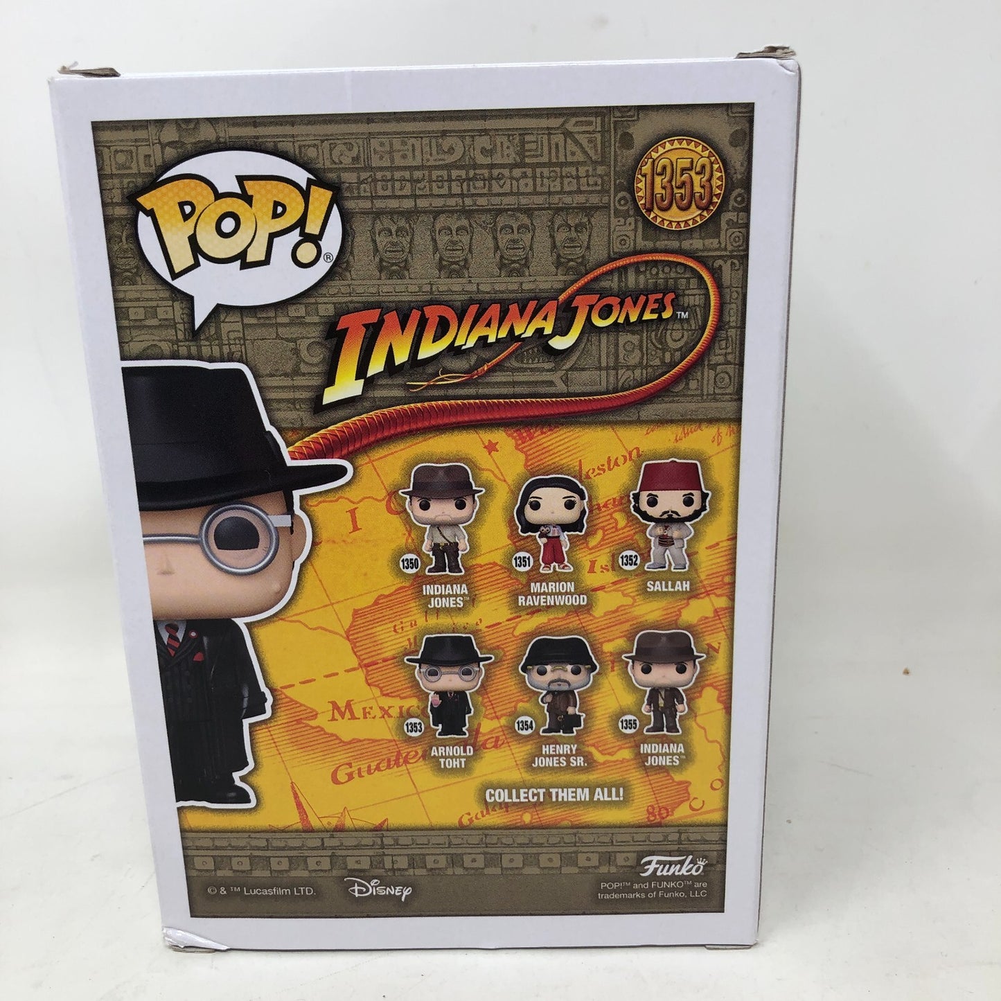 Funko Pop! Indiana Jones Raiders of the Lost Ark Arnold Toht #1353