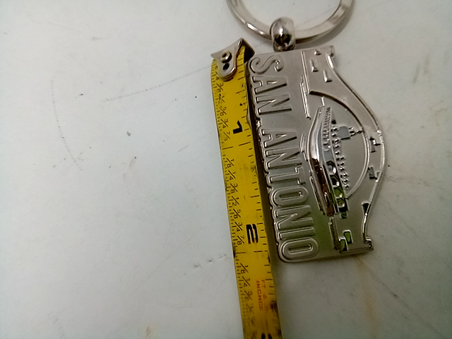 Riverwalk KTM2-SA 5284 Silver San Antonio Keychain