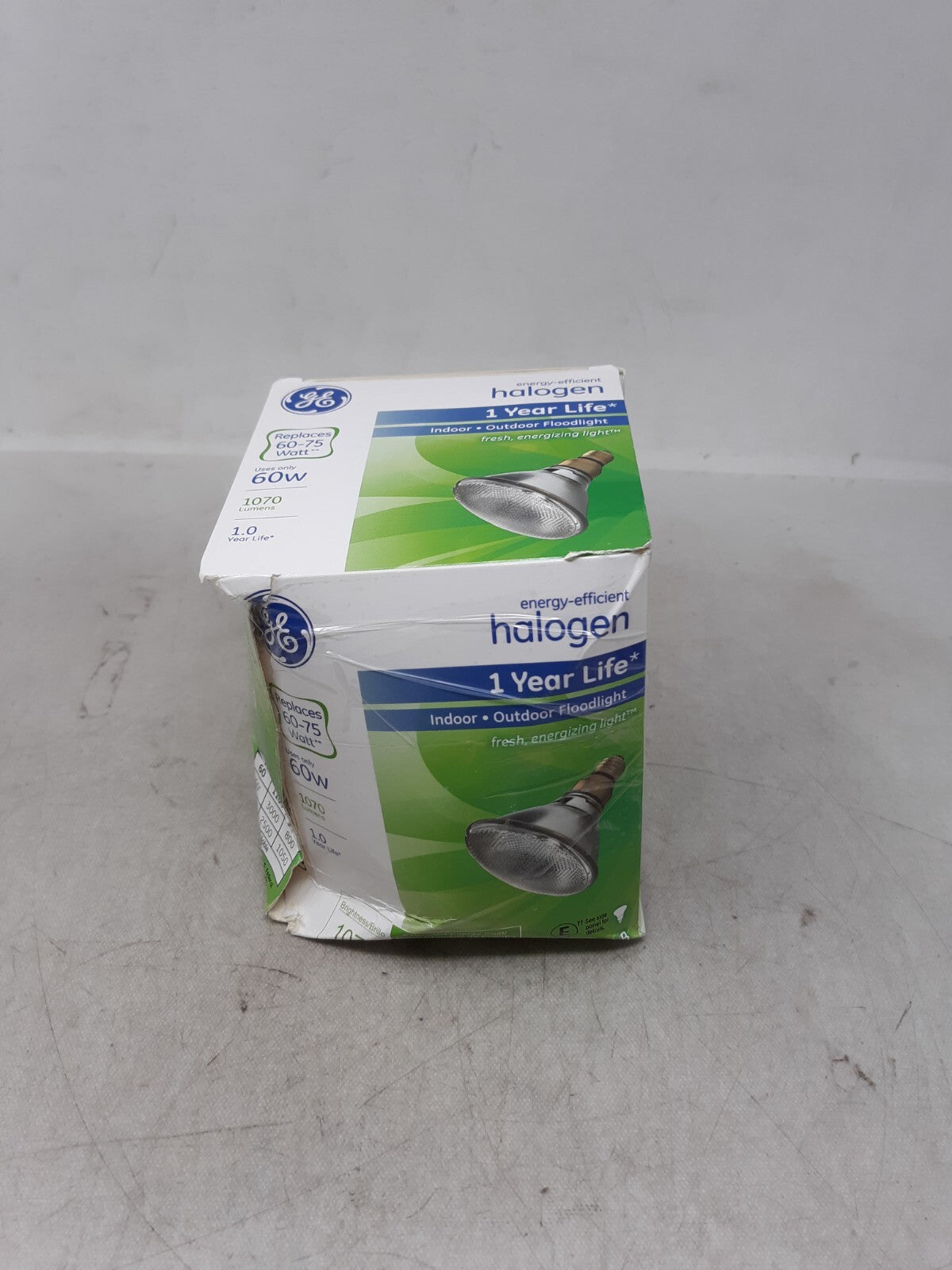 GE Energy Efficient Par38 75W =60W 1070 Lumens, Indoor & Outdoor.