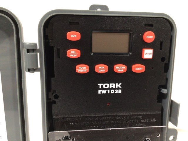 Tork EW103B Indoor/Outdoor Digital Time Switch 24h 7d
