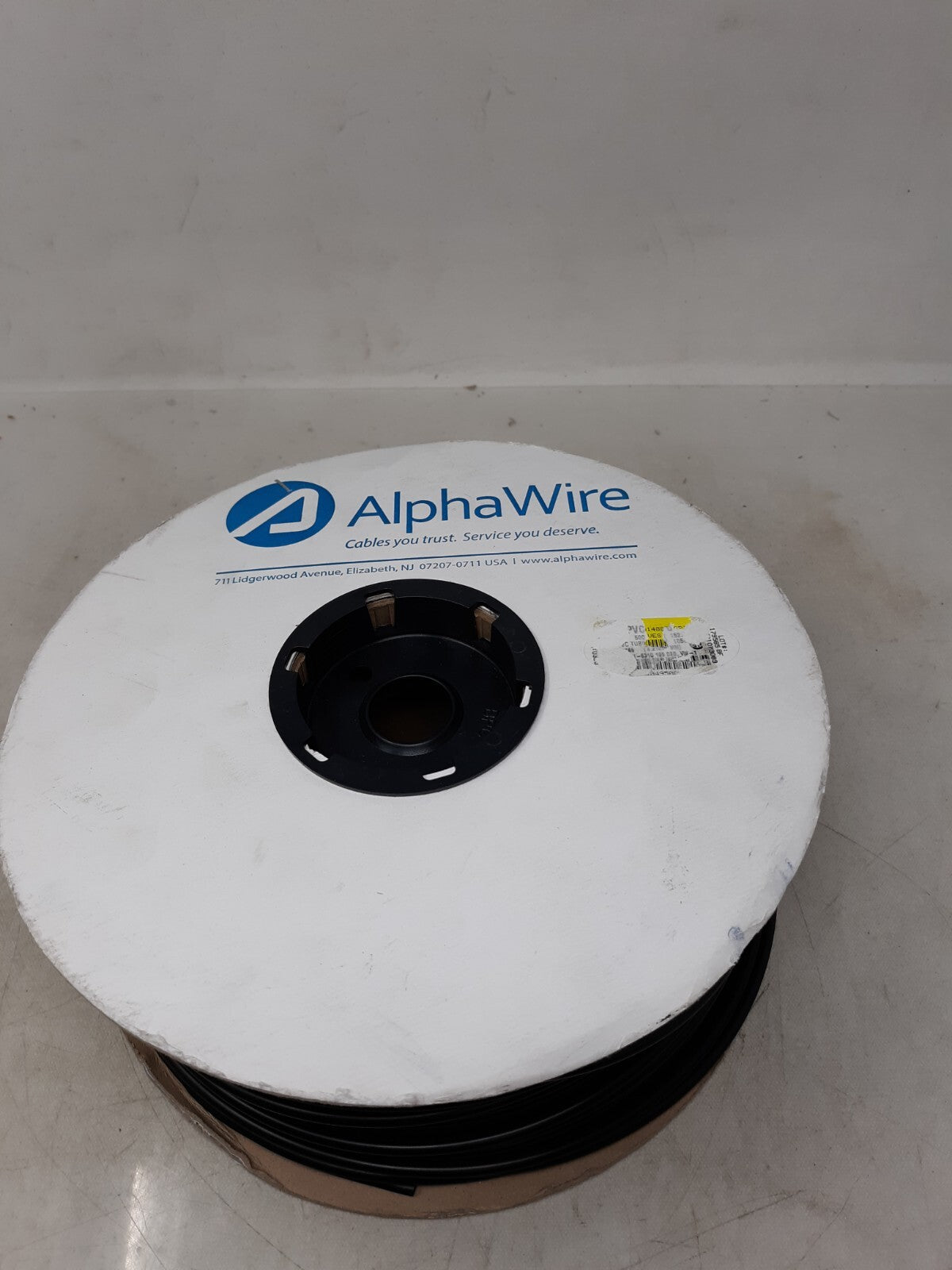 Alpha Wire Rubber Sleeve Tubing 600v 1000FT Black Internal Wiring