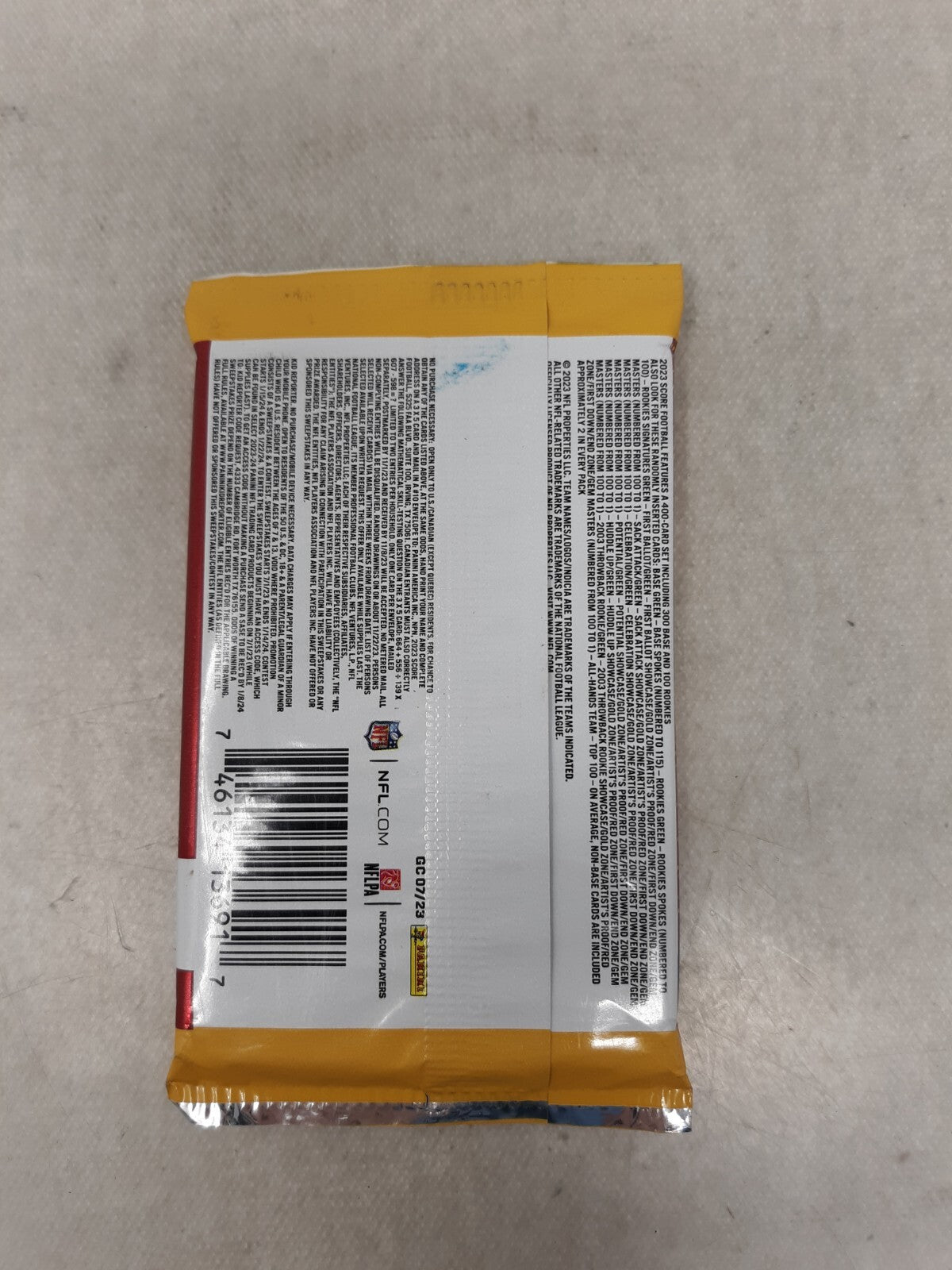 Panini 2023 Score NFL packs