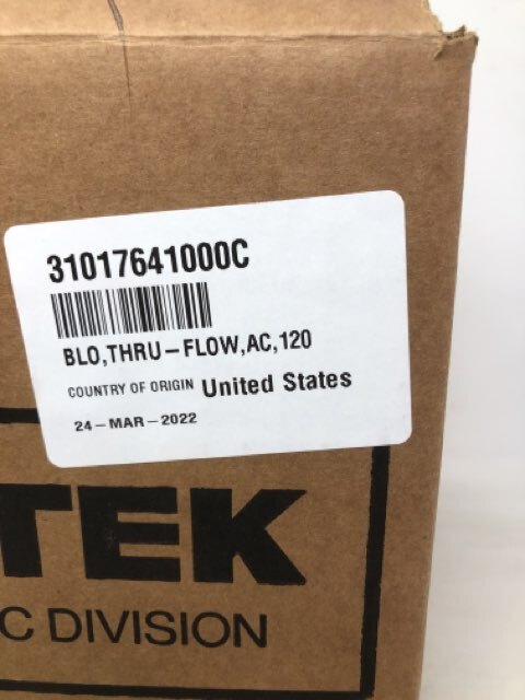Ametek Lamb Vacuum Motor - 116884-49, 115 cfm, 356 W, 120V