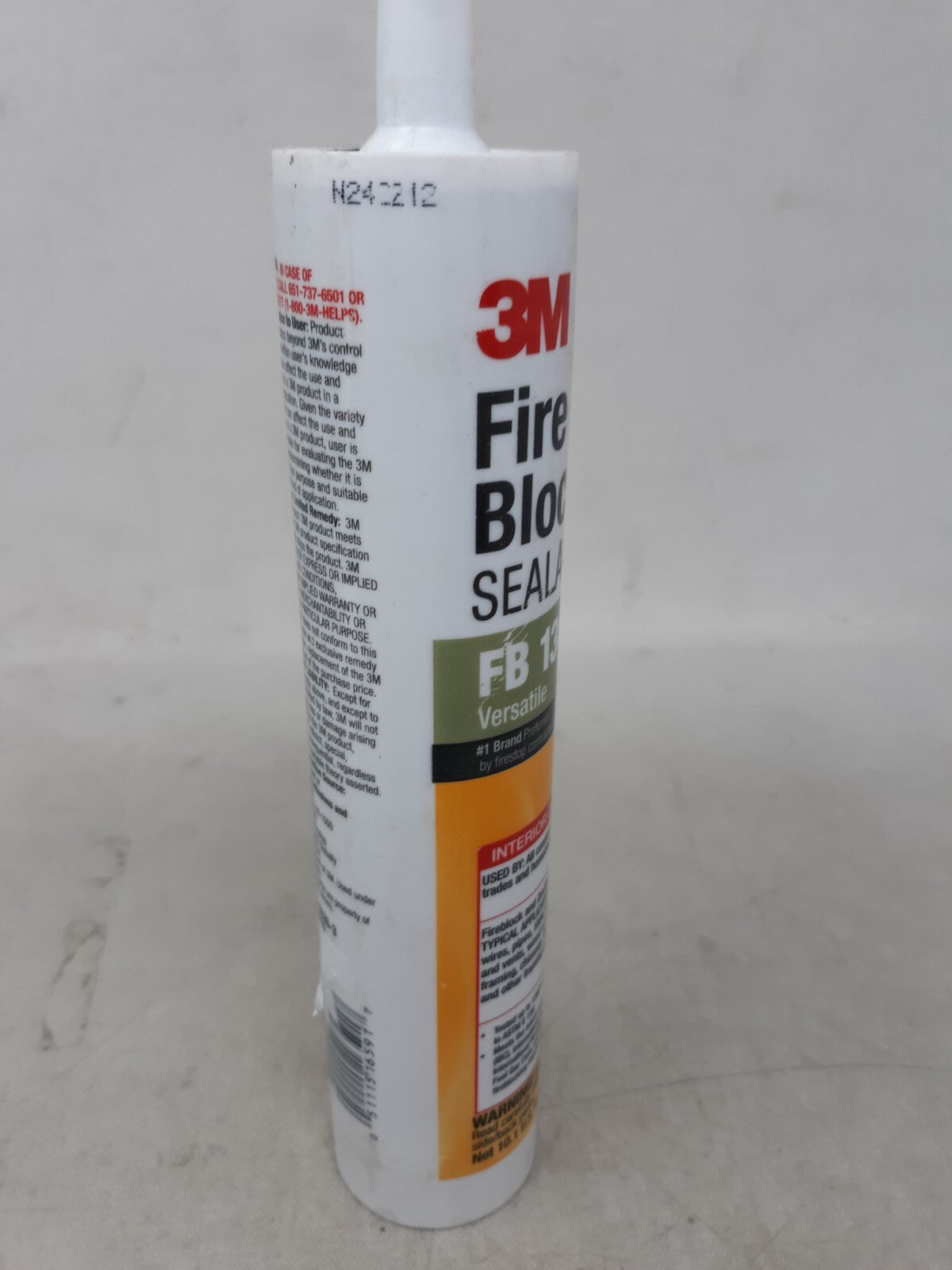 3M Fb136 Fire Barrier Sealant,10.1 Oz.,Gray