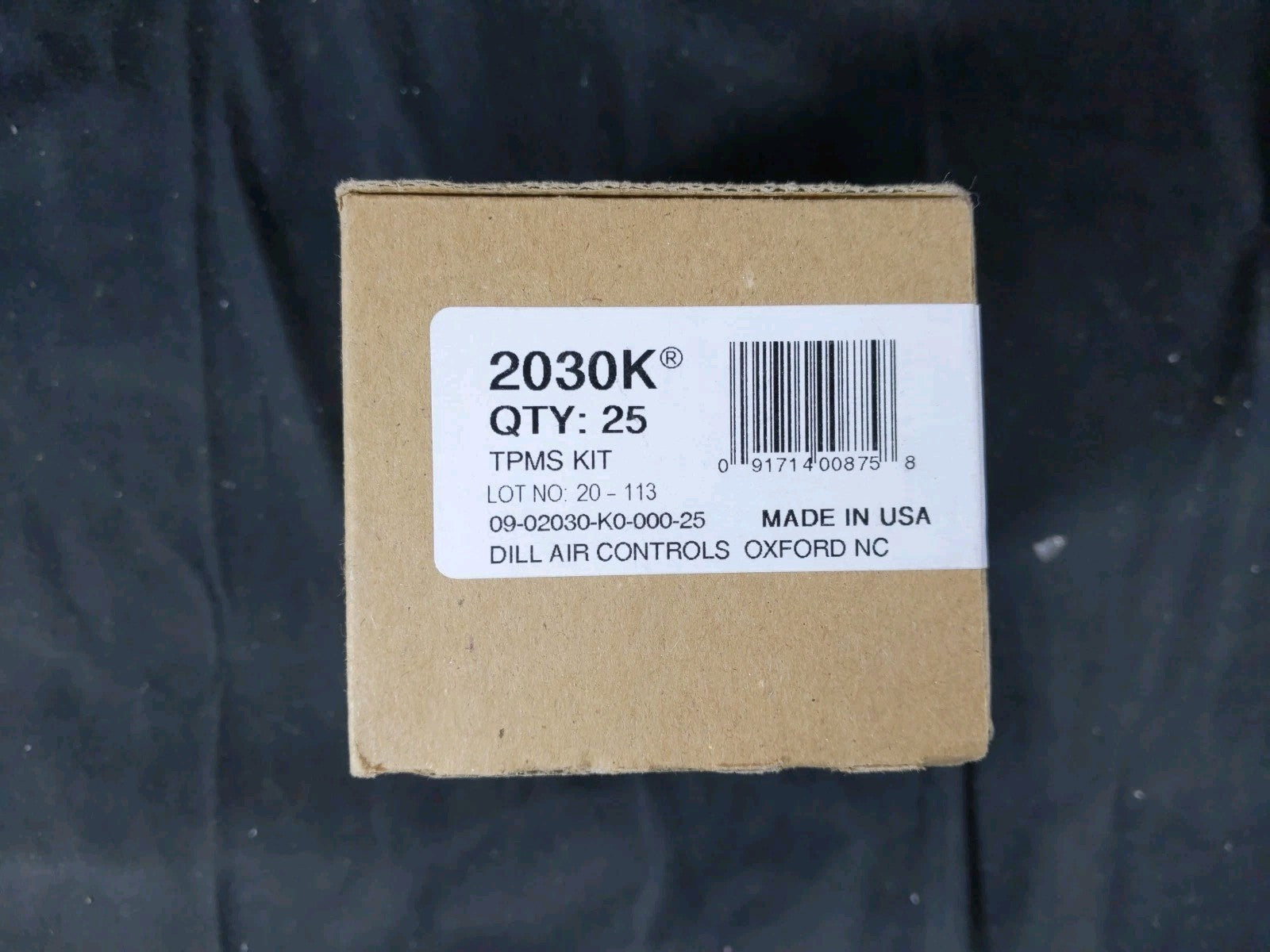 25pk Dill 2030K Air Control TPMS Sensor Service Pack Kit