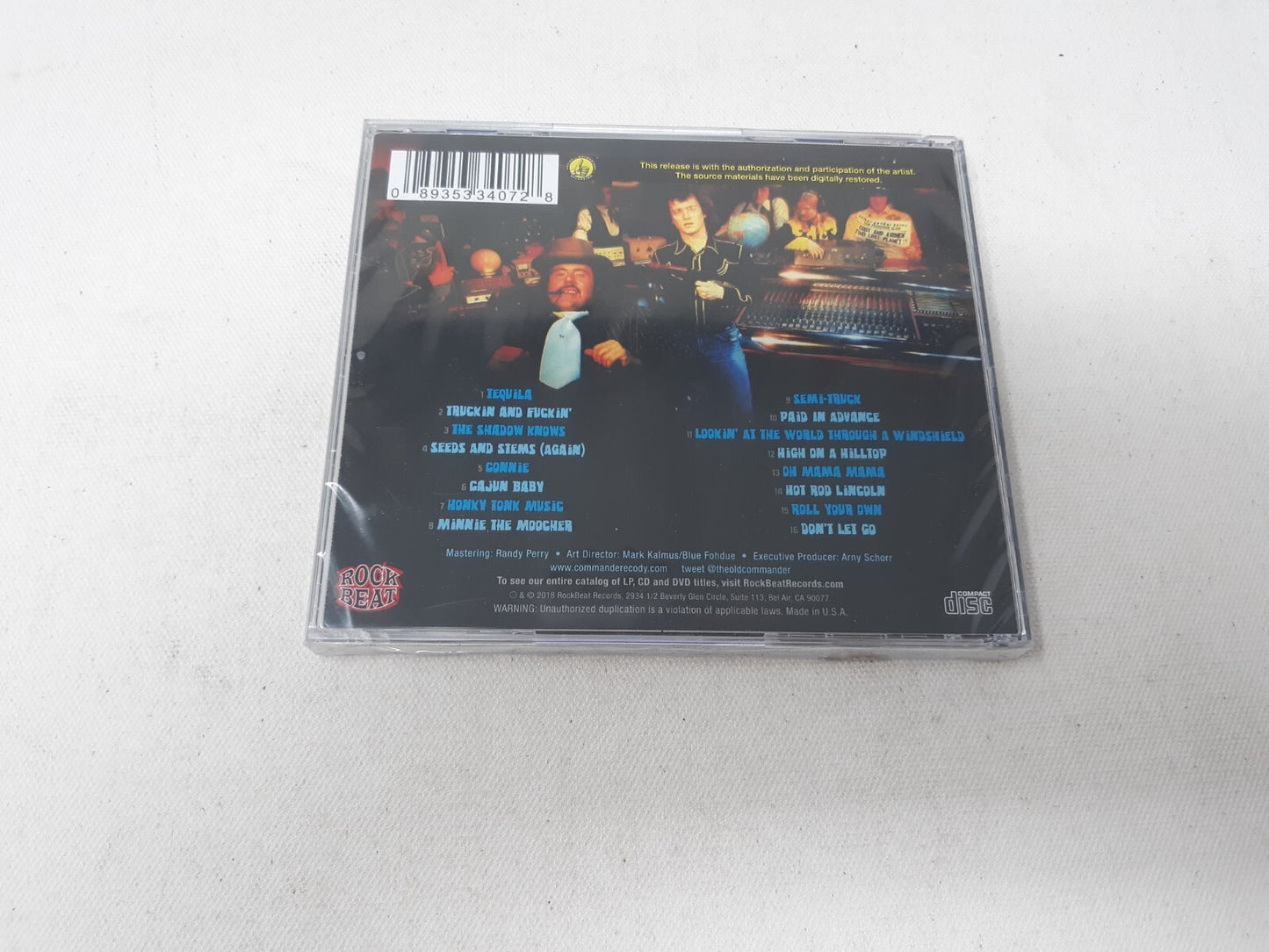 COMMANDER CODY & LOST PLANET AIRMEN CD BERKELEY BABY LIVE