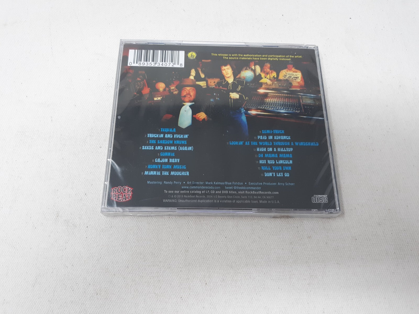 COMMANDER CODY & LOST PLANET AIRMEN CD BERKELEY BABY LIVE
