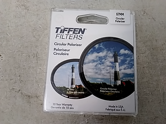 Tiffen 67mm Circular Polarising Filter 114002 67mm, 49687