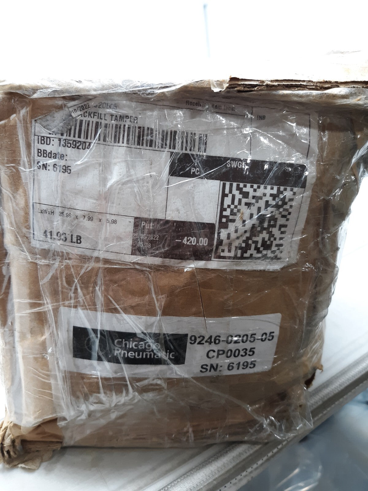 Chicago Pneumatic Air Tamper CP0035