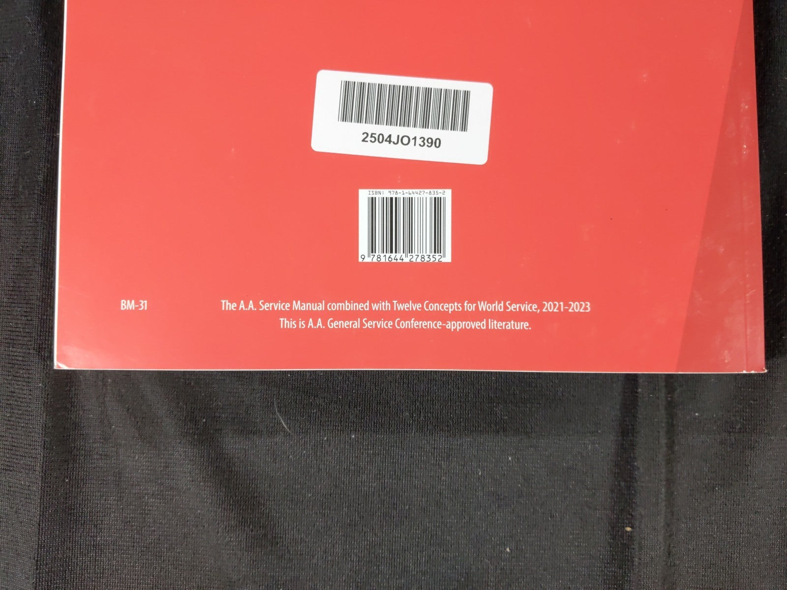 The A.A. Service Manual/Twelve Concepts for World Service 2021 - 2023 Edition