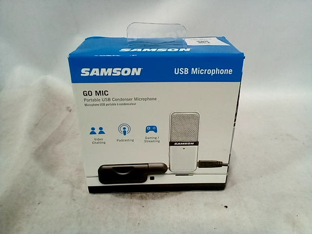 Samson SAGOMIC Go Mic USB Clip-on Rec Microphone , Portable