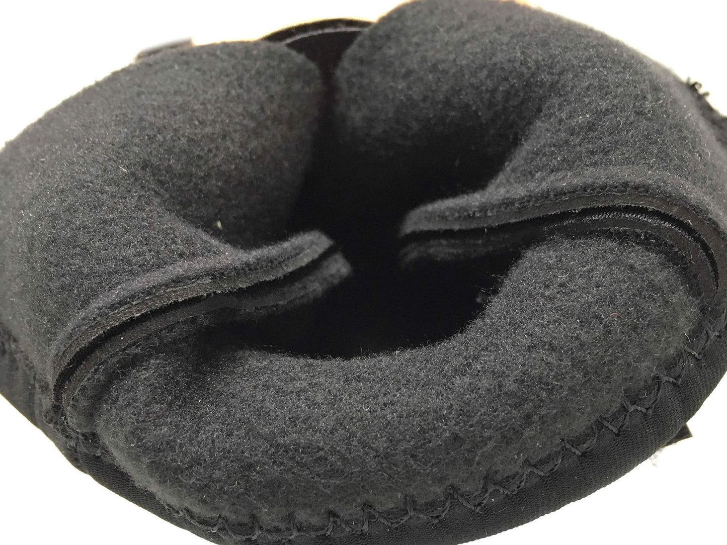 All Weather Neoprene Paw Protector Dog Boots Reflective Straps  (Black Medium)
