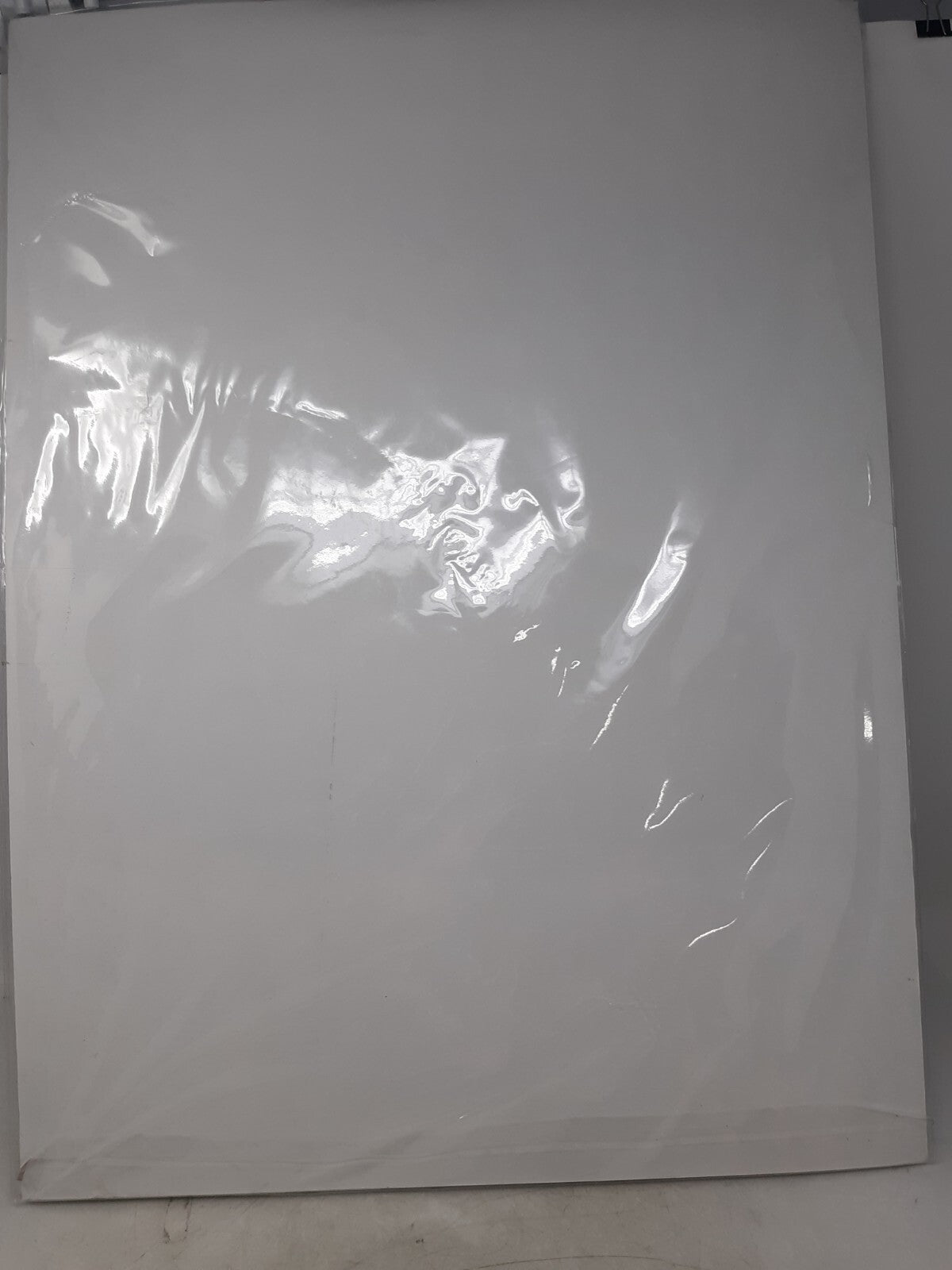 Minimalist Botanical Wall Art Print – Navy Blue Abstract Leaves & Berries