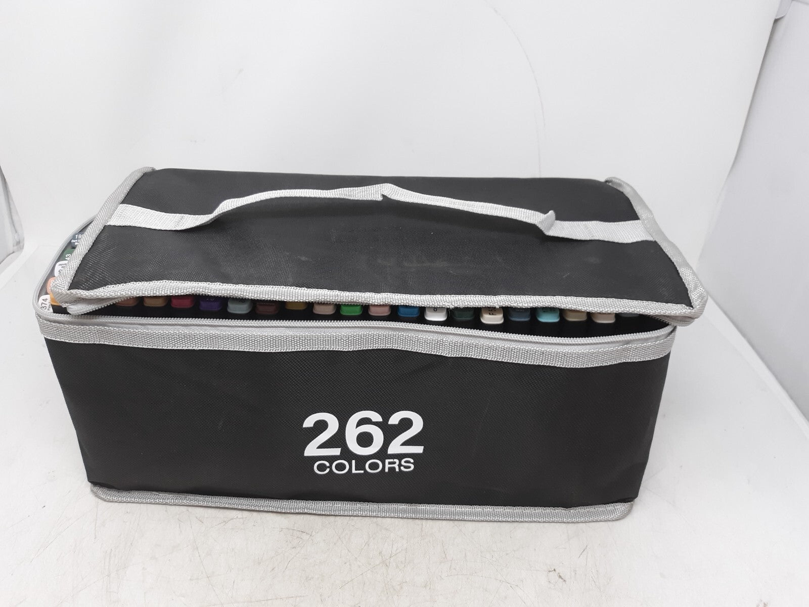Alcohol-Based Dual Tip Markers Set 262 Colors with Carry Case