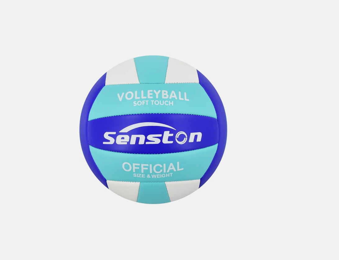 Senston Soft Volleyball Official Size - Waterproof Indoor/Outdoor Blue/White