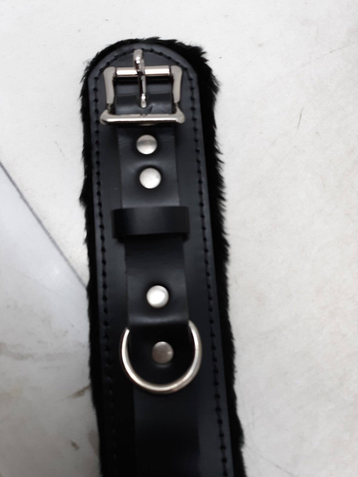 Cozy soft villus Handcuffs Adjustable Restraint Wrist cuffs Bondage SM game