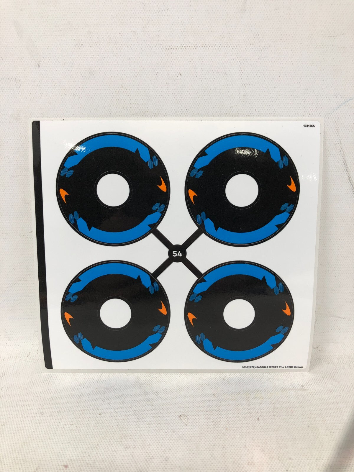 Lego Technic McLaren Formula 1 Race Car 42141 ~ Instruction Manual & Decals