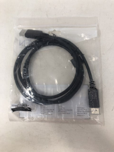 V7 Seven Video Display Port Male Adapter Cable Cord Black