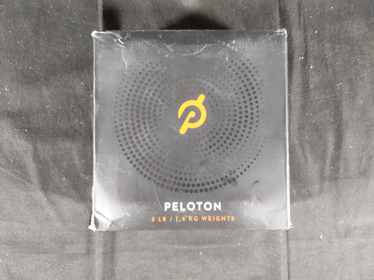 PELOTON 3lb Dumbbell Hand Weights Set of 2, PL-WT-B-03 NEW Sealed
