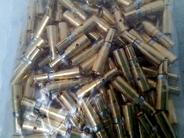 Molex FCT High Power Contact, Female, Straight, Crimp, 8-10 AWG - 100 count