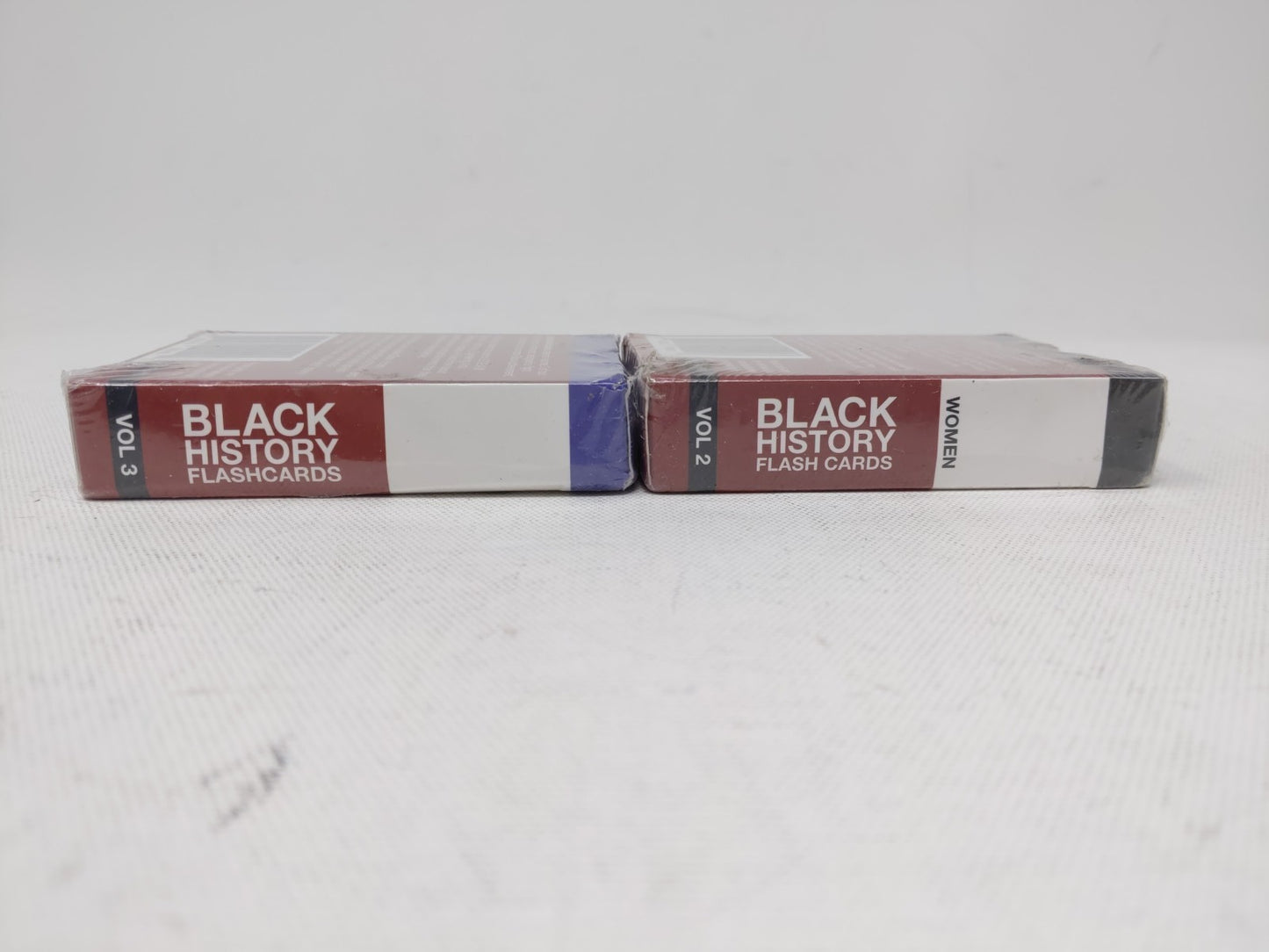 UI Black History Flashcards - Volume 3: STEAM and Volume 2: Women (2 pack new)