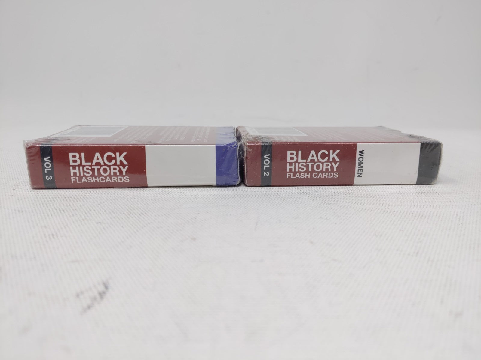 UI Black History Flashcards - Volume 3: STEAM and Volume 2: Women (2 pack new)