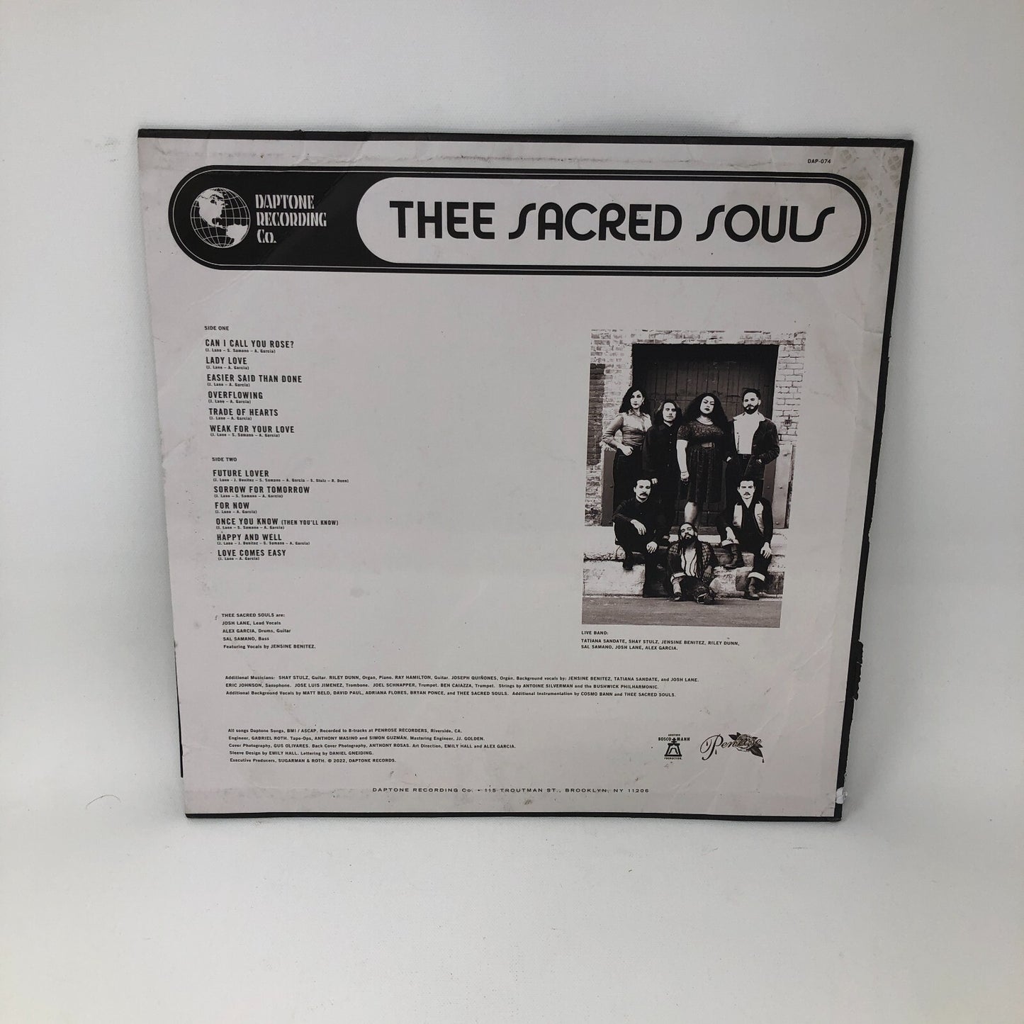 Thee Sacred Souls by Thee Sacred Souls Vinyl RARE Gold Pressing